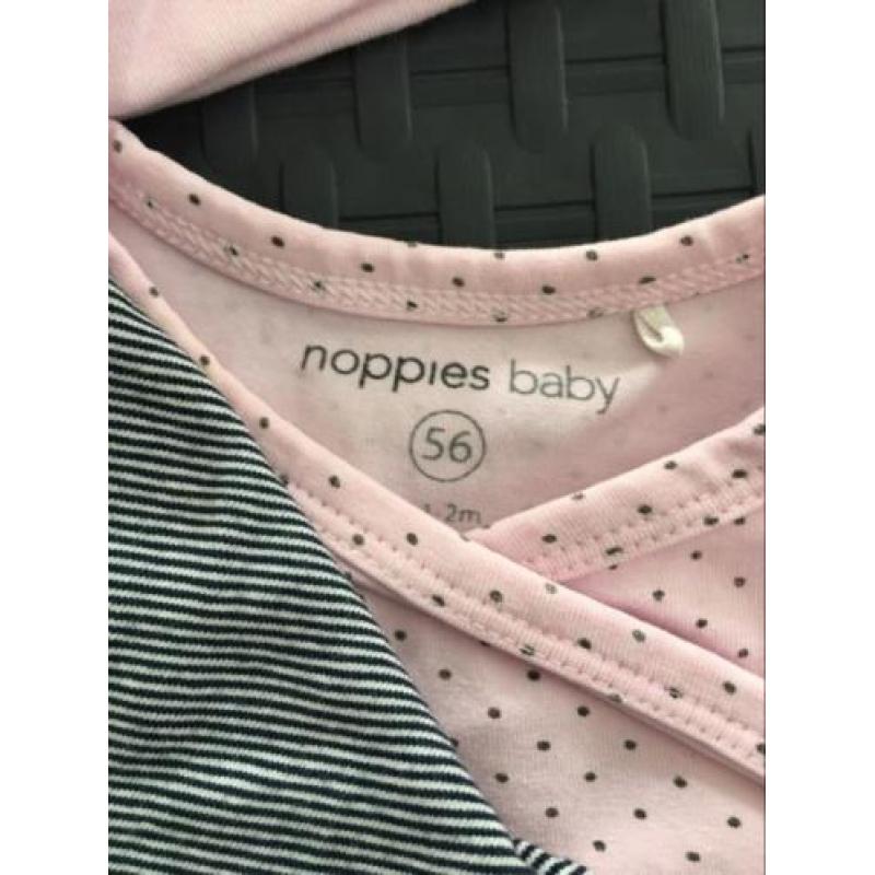 Noppies 2 jurkjes legging mutje 50 56