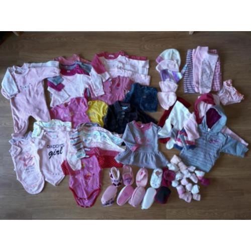 Pakket baby kleding meisje maat 50-56