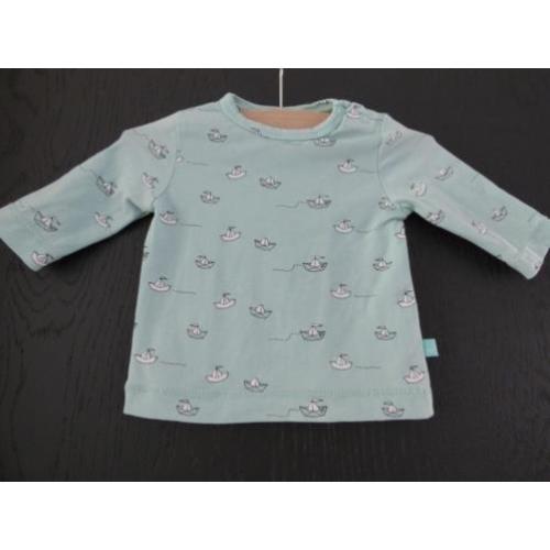 Babyface shirt j/m maat 50, lange mouw, 1x GEDRAGEN