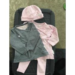 Noppies 2 jurkjes legging mutje 50 56