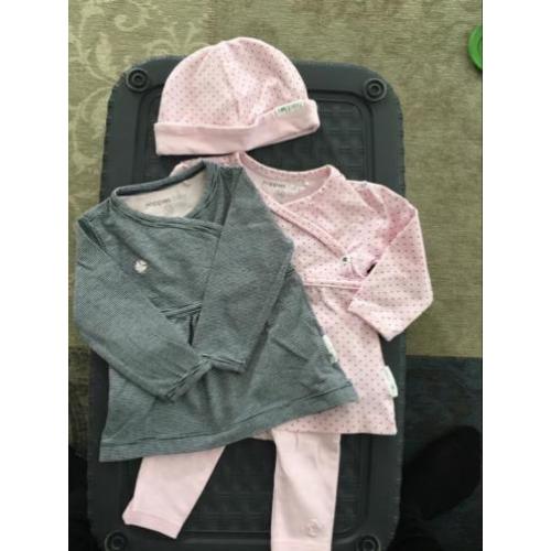 Noppies 2 jurkjes legging mutje 50 56