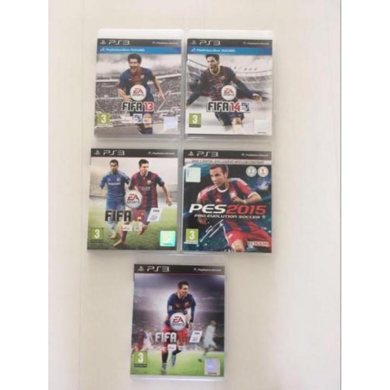 PlayStation 3 inclusief 3 controllers en div spellen