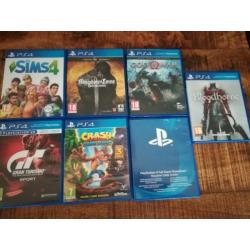 Ps4 pro 1TB! Met 7 games en 2 controllers!!!