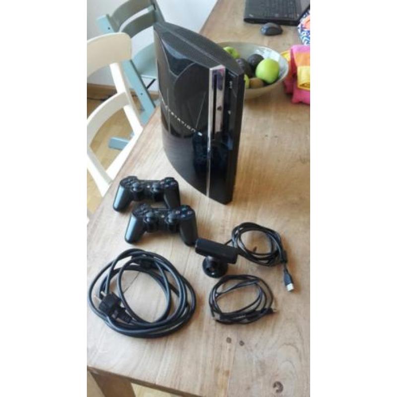 Playstation 3 60gb 1ste model speelt ook ps2 af