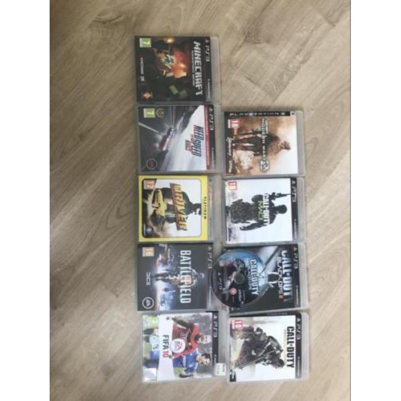 Playstation 3 met 10 spellen
