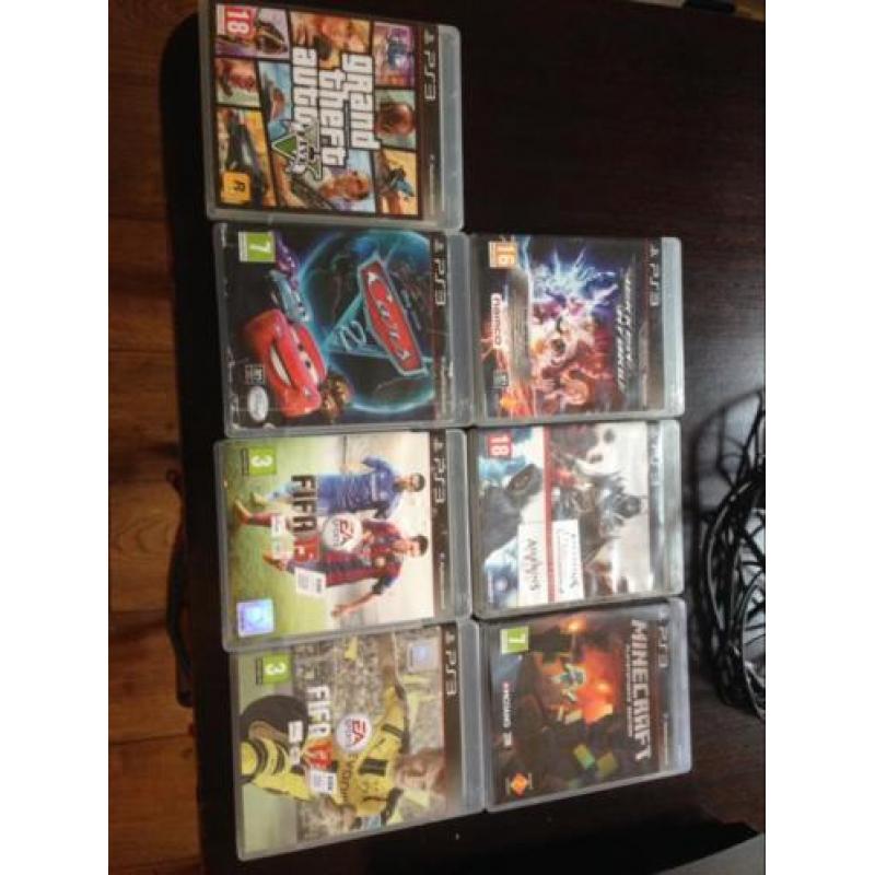 PlayStation 3 met spellen en toebehoren
