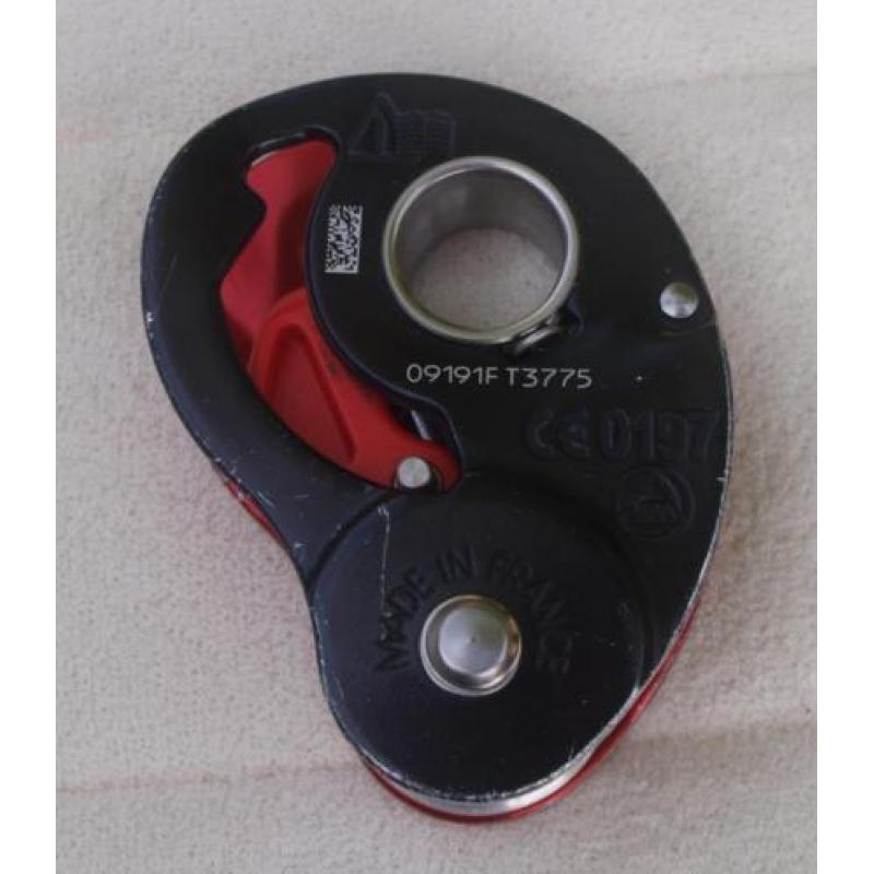 Petzl Mini Traxion --- Katrol met terug loop sper