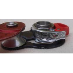 Petzl Mini Traxion --- Katrol met terug loop sper